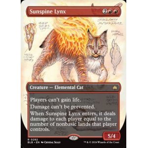画像: ☆特殊枠【英語】陽背骨のオオヤマネコ/Sunspine Lynx