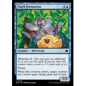 画像: 【英語】スズメの陣形/Finch Formation