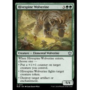 画像: 【英語】巣背骨のクズリ/Hivespine Wolverine