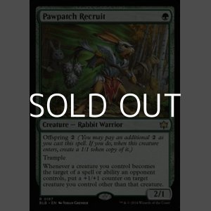 画像: 【英語】脚当ての補充兵/Pawpatch Recruit
