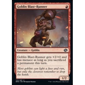 画像: 【英語】ゴブリンの爆風走り/Goblin Blast-Runner