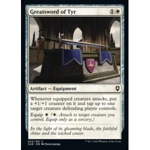 画像: 【英語】ティアのグレートソード/Greatsword of Tyr