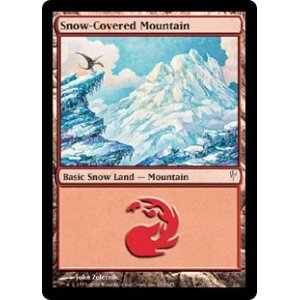 画像: 【英語】冠雪の山/Snow-Covered Mountain