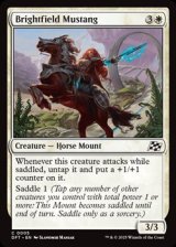 画像: 【英語Foil】煌々野の野生馬/Brightfield Mustang