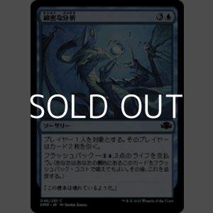 画像: 【日本語】綿密な分析/Deep Analysis