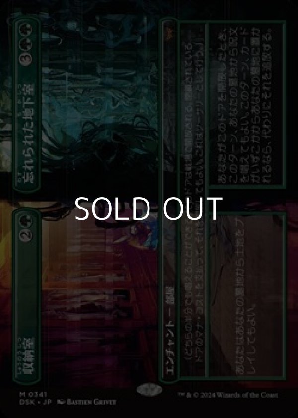 画像1: ☆特殊枠【日本語】収納室+忘れられた地下室/Walk-In Closet+Forgotten Cellar (1)