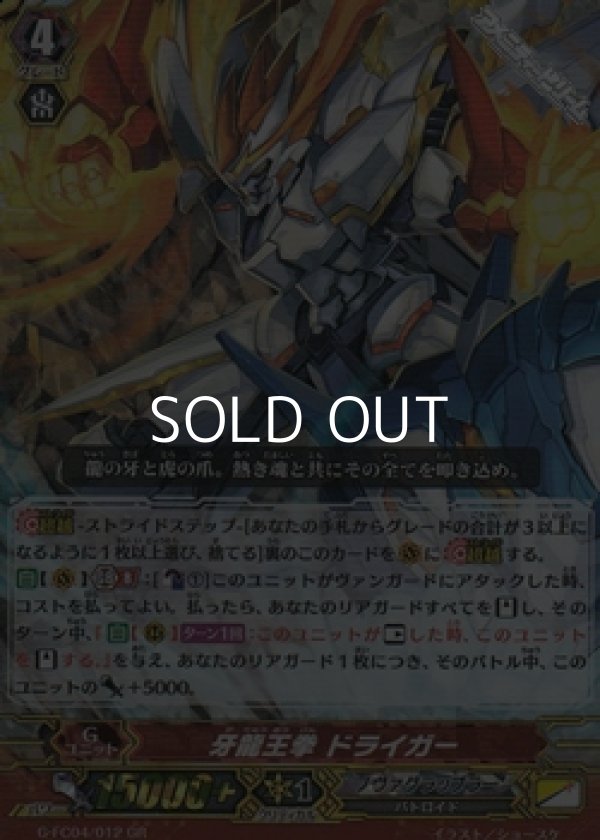 画像1: 【GR】牙龍王拳 ドライガー (1)