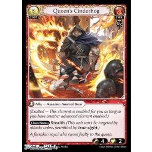 画像: 【EN Foil】Queen's Cinderhog