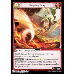 画像: 【EN】Singeing Leap