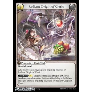 画像: 【EN】Radiant Origin of Cleric