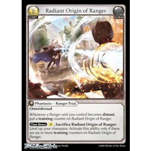 画像: 【EN】Radiant Origin of Ranger