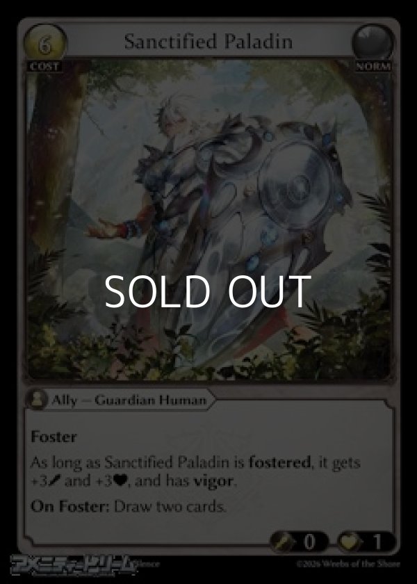 画像1: 【EN】Sanctified Paladin (1)