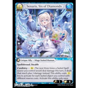 画像: 【EN】Senaris, Six of Diamonds