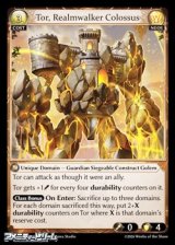 画像: 【EN】Tor, Realmwalker Colossus