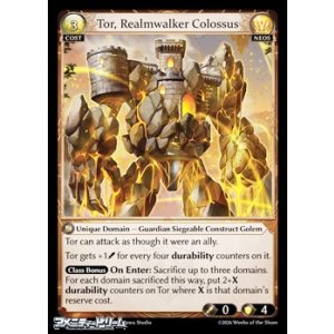 画像: 【EN】Tor, Realmwalker Colossus