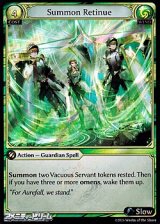 画像: 【EN Fractured Curio Foil】Summon Retinue