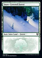 画像: 【英語Foil】冠雪の森/Snow-Covered Forest(No.284)
