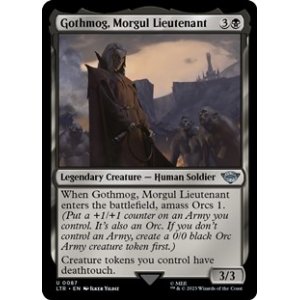 画像: 【英語】モルグルの副官、ゴスモグ/Gothmog, Morgul Lieutenant