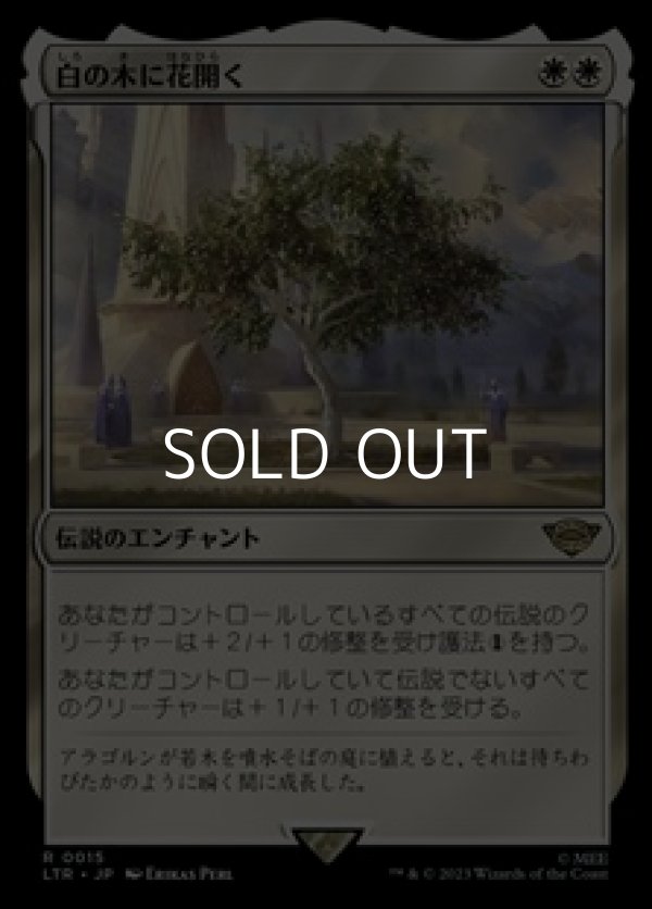 画像1: 【日本語】白の木に花開く/Flowering of the White Tree (1)