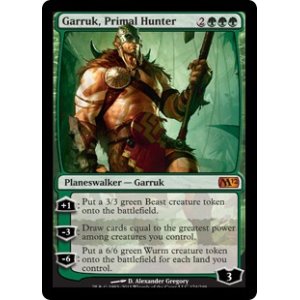 画像: 【英語】原初の狩人、ガラク/Garruk, Primal Hunter