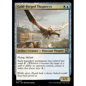 画像: 【英語】黄金造りの飛竜機械/Gold-Forged Thopteryx