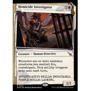 画像: ☆特殊枠【英語】殺人調査員/Homicide Investigator