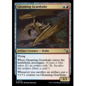 画像: 【英語】煌く機械ドレイク/Gleaming Geardrake