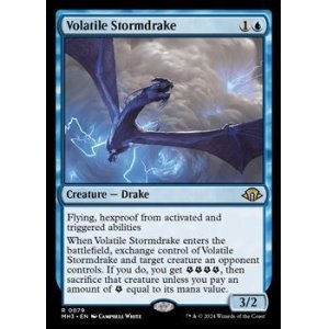 画像: 【英語】荒れ模様のストームドレイク/Volatile Stormdrake