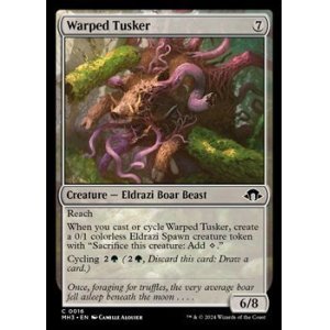 画像: 【英語】歪んだ大牙獣/Warped Tusker