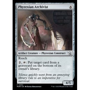 画像: 【英語】ファイレクシアの文書管理人/Phyrexian Archivist