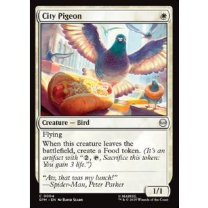 画像: 【英語Foil】街の鳩/City Pigeon