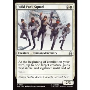 画像: 【英語Foil】ワイルド・パック部隊/Wild Pack Squad
