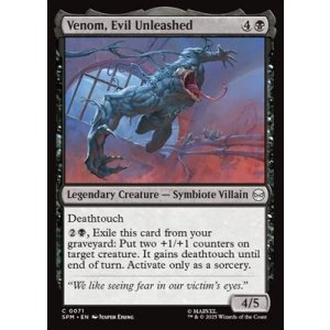 画像: 【英語Foil】解き放たれた邪悪、ヴェノム/Venom, Evil Unleashed
