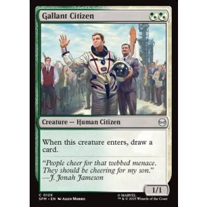 画像: 【英語Foil】勇敢な市民/Gallant Citizen