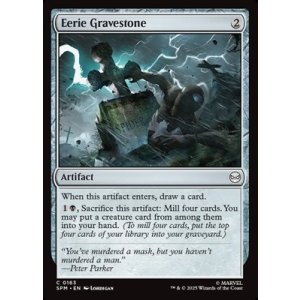 画像: 【英語Foil】不気味な墓石/Eerie Gravestone