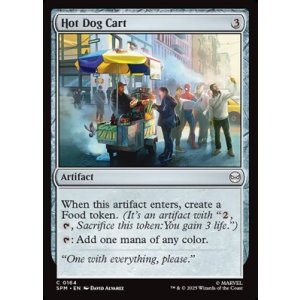 画像: 【英語Foil】ホットドッグの屋台/Hot Dog Cart