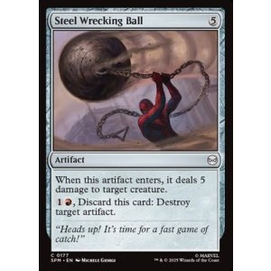 画像: 【英語Foil】破壊の鉄球/Steel Wrecking Ball