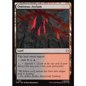 画像: 【英語Foil】不吉な精神病院/Ominous Asylum