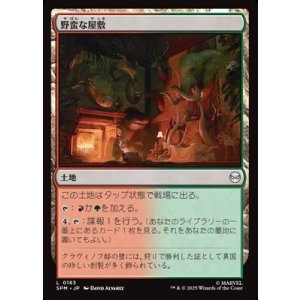 画像: 【日本語Foil】野蛮な屋敷/Savage Mansion