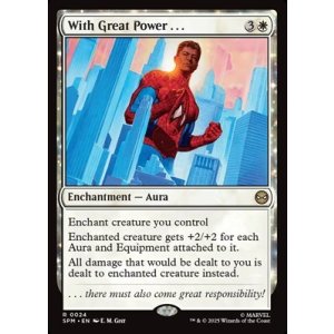 画像: 【英語Foil】大いなる力には……/With Great Power . . .