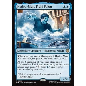 画像: 【英語Foil】液状の重罪犯、ハイドロマン/Hydro-Man, Fluid Felon