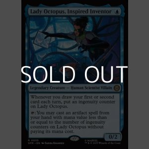 画像: 【英語Foil】傑出した発明家、レディ・オクトパス/Lady Octopus, Inspired Inventor