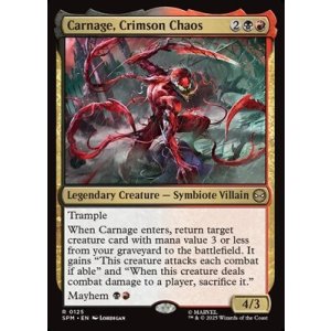 画像: 【英語Foil】真紅の混沌、カーネイジ/Carnage, Crimson Chaos