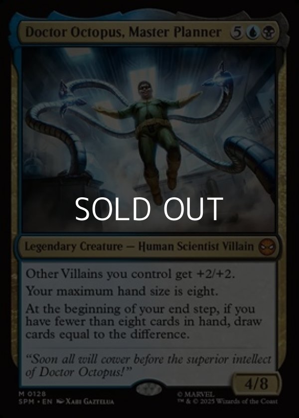 画像1: 【英語Foil】マスタープランナー、ドクター・オクトパス/Doctor Octopus, Master Planner (1)