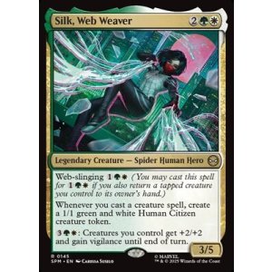 画像: 【英語】ウェブ紡ぎ、シルク/Silk, Web Weaver