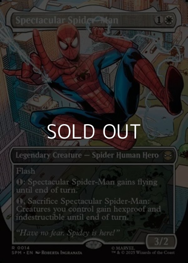 画像1: ☆特殊枠【英語Foil】スペクタキュラー・スパイダーマン/Spectacular Spider-Man (1)