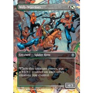 画像: ☆特殊枠【英語Foil】ウェブの戦士/Web-Warriors