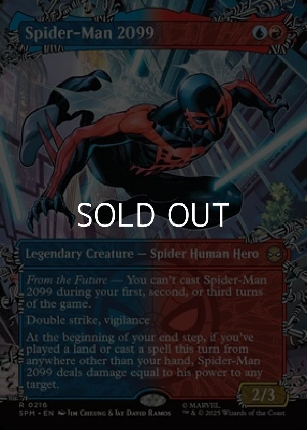 画像1: ☆特殊枠【英語】スパイダーマン2099/Spider-Man 2099 (1)