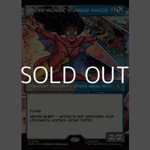 画像: ☆特殊枠【英語Foil】驚嘆の救い手、スパイダーウーマン/Spider-Woman, Stunning Savior
