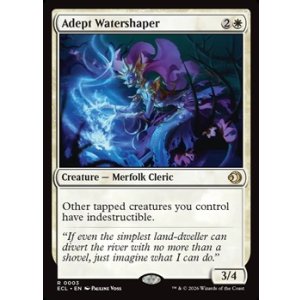 画像: 【英語Foil】熟練の整水家/Adept Watershaper